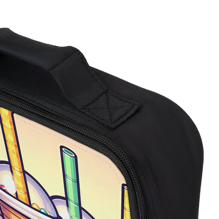 Cute Boba tea and friends design themed Lunch Bag