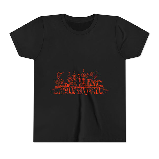 Halloween themed Youth Short Sleeve Tee