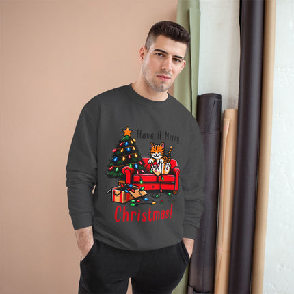 Christmas themed Champion Sweatshirt