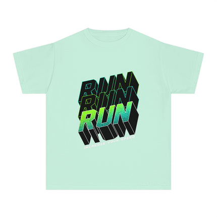 Typography themed Youth Midweight Tee
