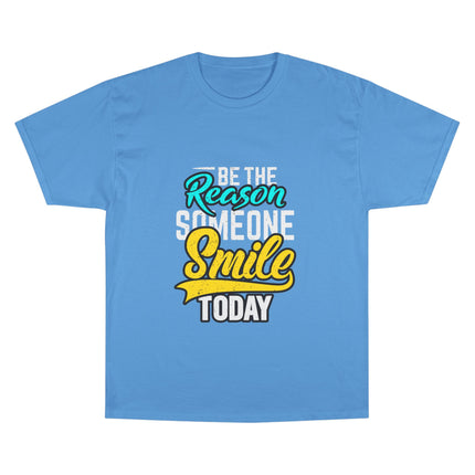 Champion-T-Shirt mit Typografie-Motiv