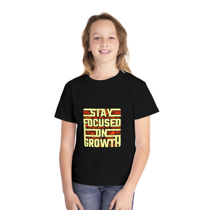Typography themed Youth Midweight Tee