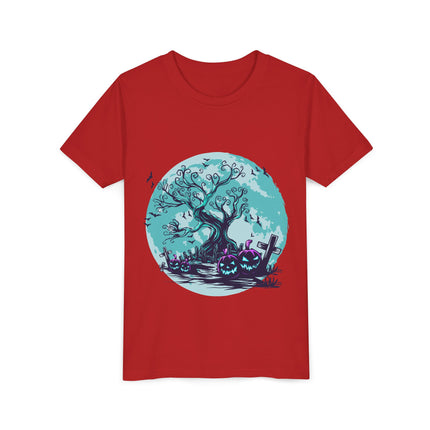 Halloween-Kurzarm-T-Shirt für Jugendliche