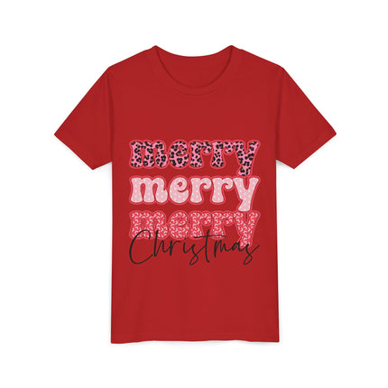 Christmas themed Youth Short Sleeve Tee