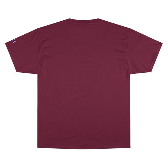 Champion-T-Shirt mit Weihnachtsmotiv