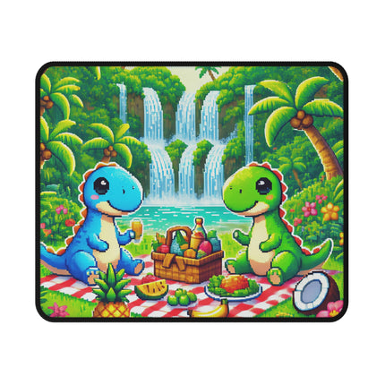 Niedliches rutschfestes Gaming-Mauspad mit 2 Dino-Designs