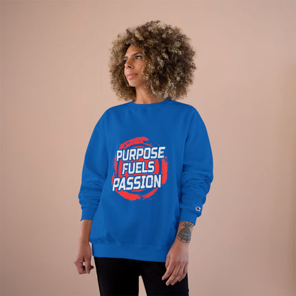Champion-Sweatshirt mit Typografie-Motiv