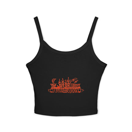 Halloween-Themen Damen Spaghetti Strap Tank Top 