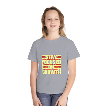 Typography themed Youth Midweight Tee