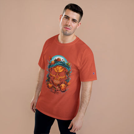 Champion-T-Shirt mit Halloween-Motiv