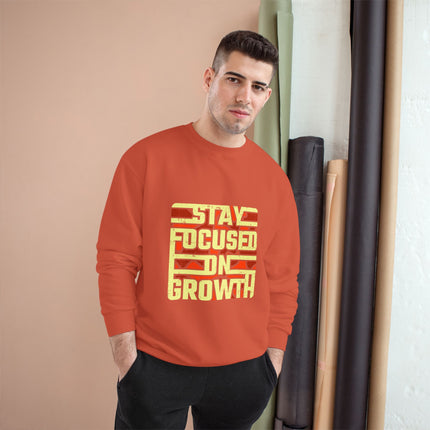 Champion-Sweatshirt mit Typografie-Motiv