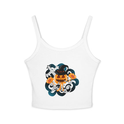 Halloween-Themen Damen Spaghetti Strap Tank Top 