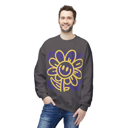 Unisex-Sweatshirt mit Rundhalsausschnitt aus mittelschwerem Softstyle-Fleece