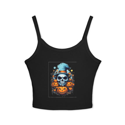 Halloween-Themen Damen Spaghetti Strap Tank Top 
