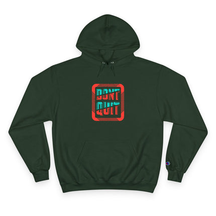 Typography themed Champion Hoodie