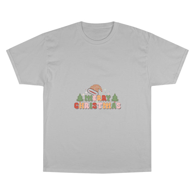Champion-T-Shirt mit Weihnachtsmotiv
