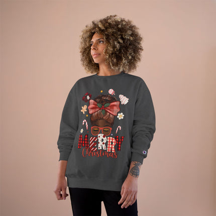 Christmas themed Champion Sweatshirt