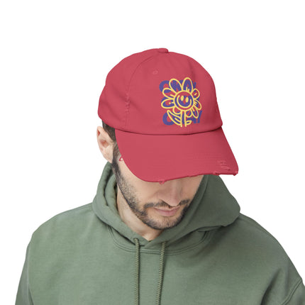 Okay, okay, okay, chillige Stimmung, Unisex-Distressed-Cap 