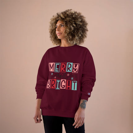 Christmas themed Champion Sweatshirt