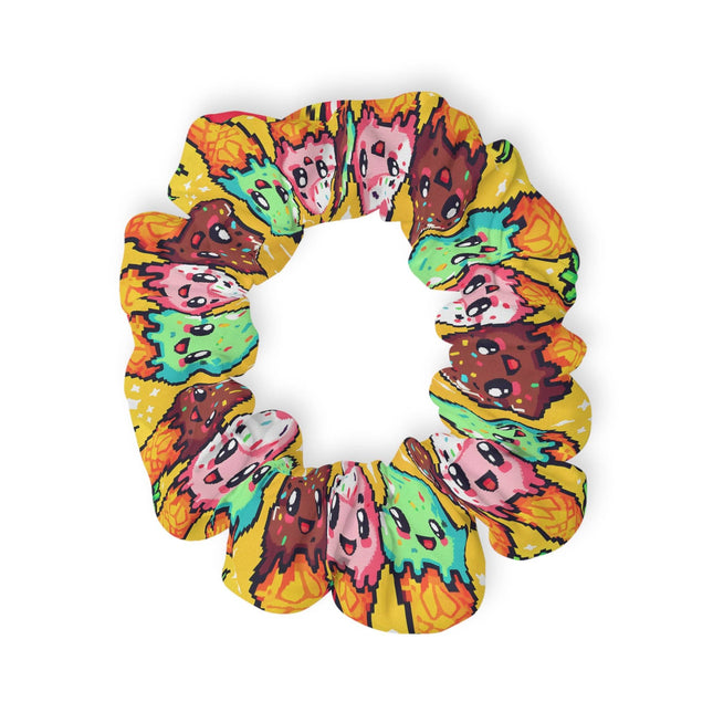 Adorable Cone icecream design themed Scrunchie