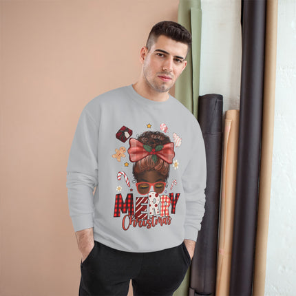 Christmas themed Champion Sweatshirt