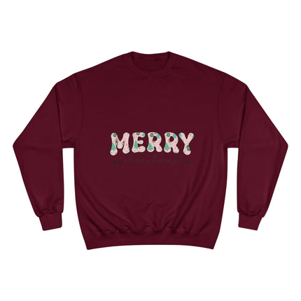Christmas themed Champion Sweatshirt