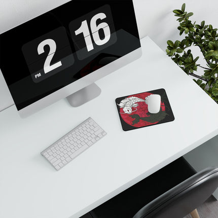 Attraktives, rutschfestes Gaming-Mauspad mit Koi-Fisch-Design