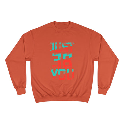 Champion-Sweatshirt mit Typografie-Motiv