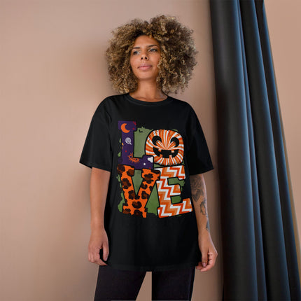 Champion-T-Shirt mit Halloween-Motiv
