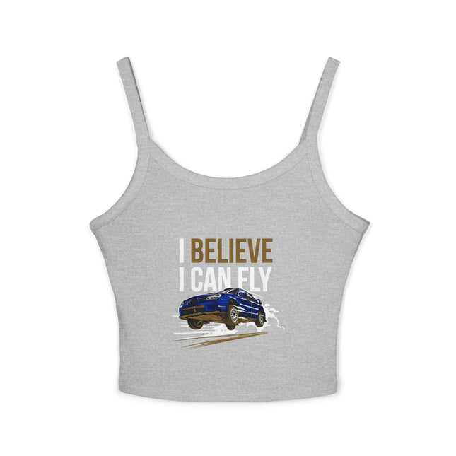 Auto-Enthusiasten Themen Damen Spaghetti Strap Tank Top 