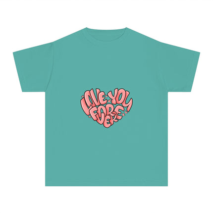 Typography themed Youth Midweight Tee