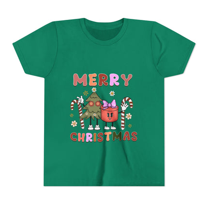 Christmas themed Youth Short Sleeve Tee