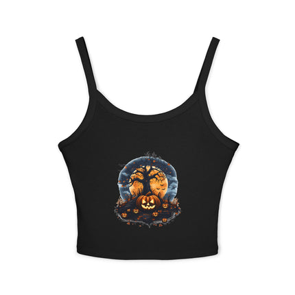 Halloween-Themen Damen Spaghetti Strap Tank Top 