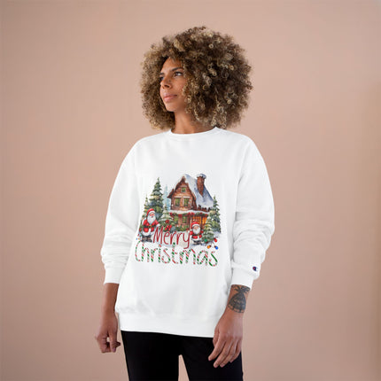 Christmas themed Champion Sweatshirt