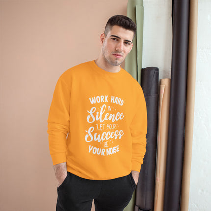 Champion-Sweatshirt mit Typografie-Motiv