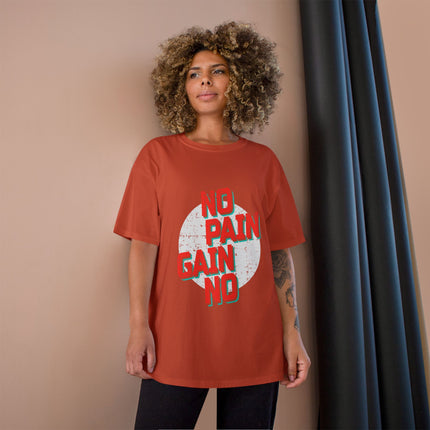 Champion-T-Shirt mit Typografie-Motiv