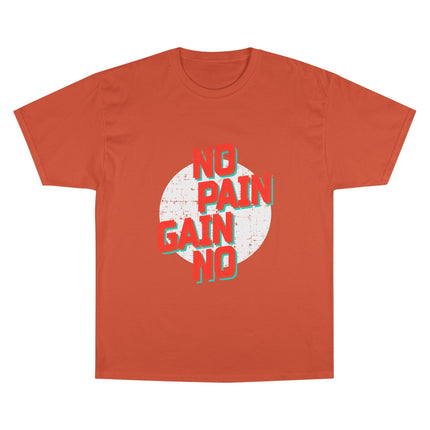 Champion-T-Shirt mit Typografie-Motiv
