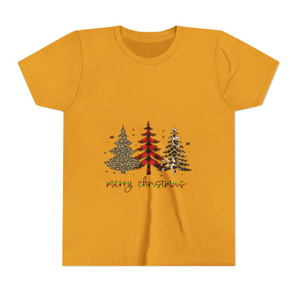 Christmas themed Youth Short Sleeve Tee