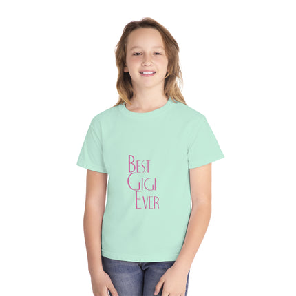 Typography themed Youth Midweight Tee