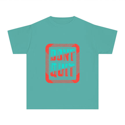 Typography themed Youth Midweight Tee