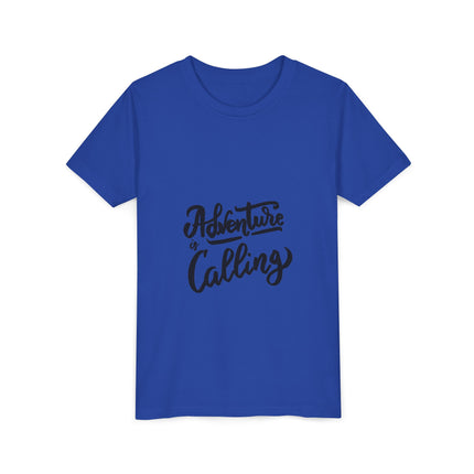 Typography themed Youth Short Sleeve Tee