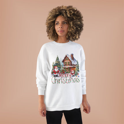 Christmas themed Unisex EcoSmart Crewneck Sweatshirt