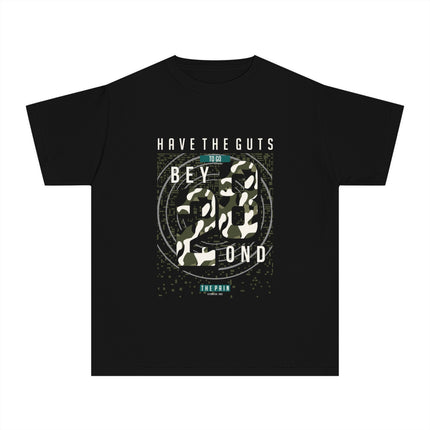 Typography themed Youth Midweight Tee