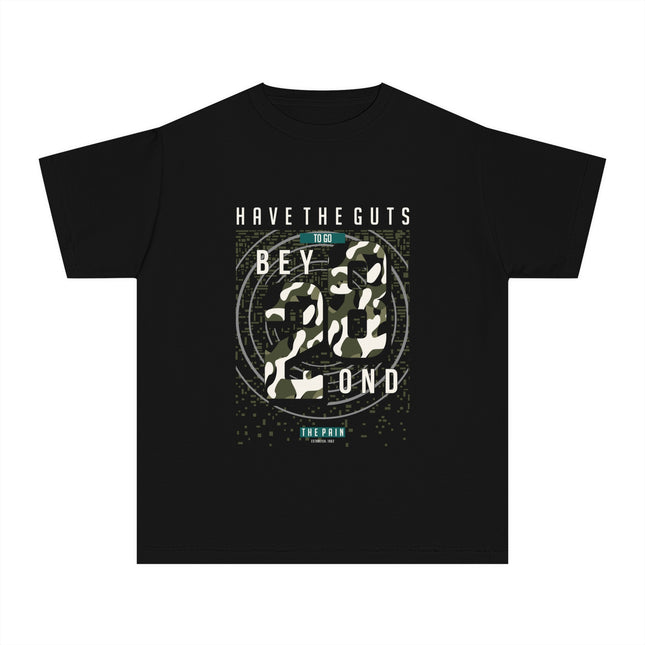 Typography themed Youth Midweight Tee