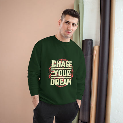 Champion-Sweatshirt mit Typografie-Motiv