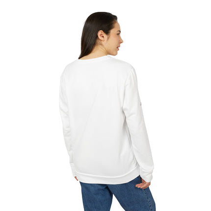 Christmas themed Adidas Unisex Fleece Crewneck Sweatshirt