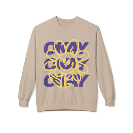 Unisex-Sweatshirt mit Rundhalsausschnitt aus mittelschwerem Softstyle-Fleece