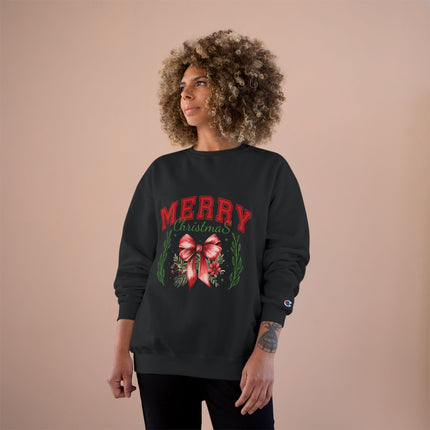 Christmas themed Champion Sweatshirt