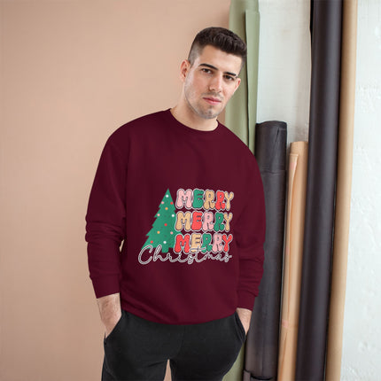 Christmas themed Champion Sweatshirt