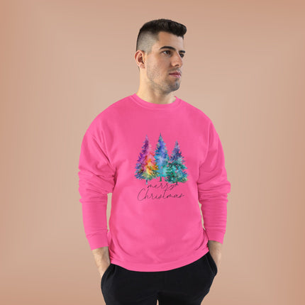Christmas themed Unisex EcoSmart Crewneck Sweatshirt
